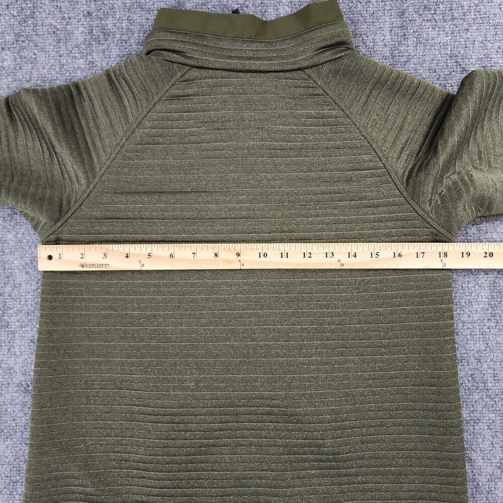Columbia Jacket Womens Small Green Park Range Pullover 1/2 Zip Omni-Wick Hiking - Picture 4 of 16